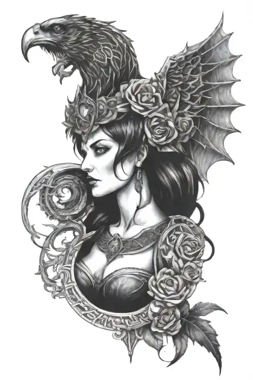Dark Goddess Morrigan Irish Goddes