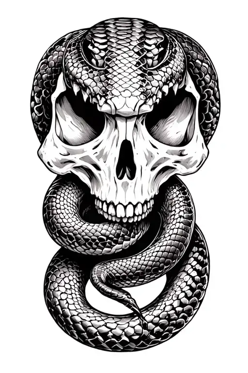 Snake Skull