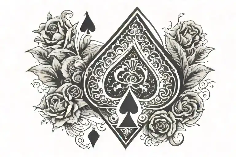Ace Of Spades Card