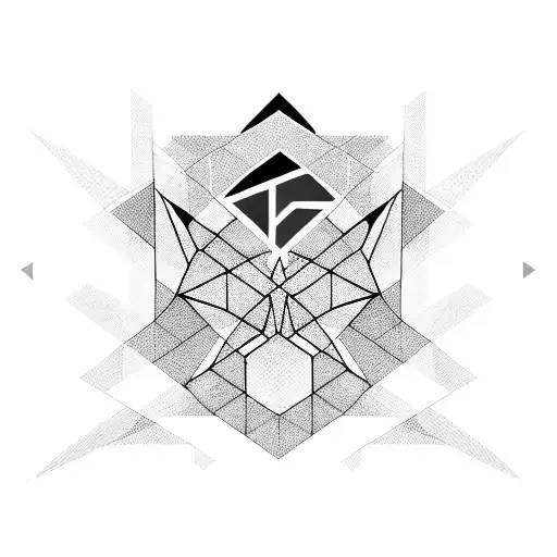 A Geometric Design Combining The Initials K And O In A Modern And Abstract Way