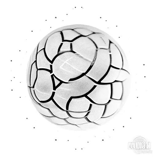 Planet As A Basketball With Memories Floating Around It As Stars