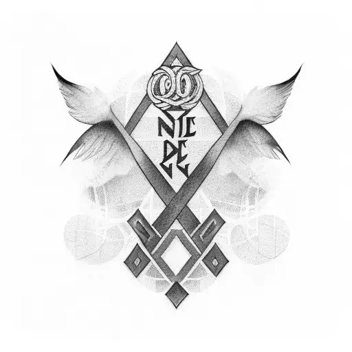 Design Of The Word 'Nae'