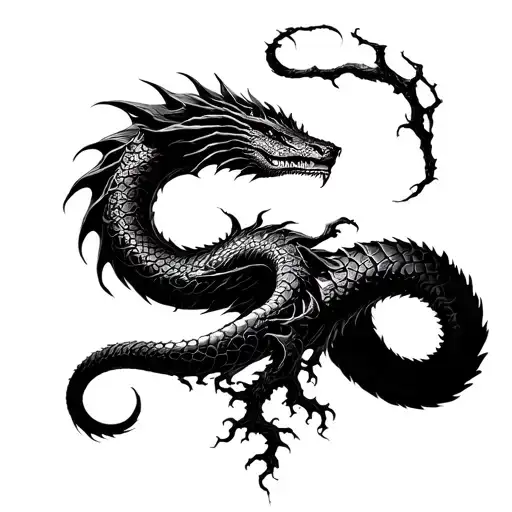 Jormungandr And Yggdrasil