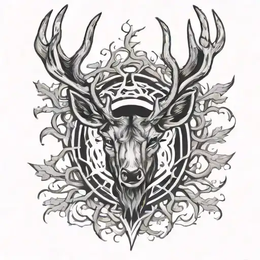 Elk Antlers No Background