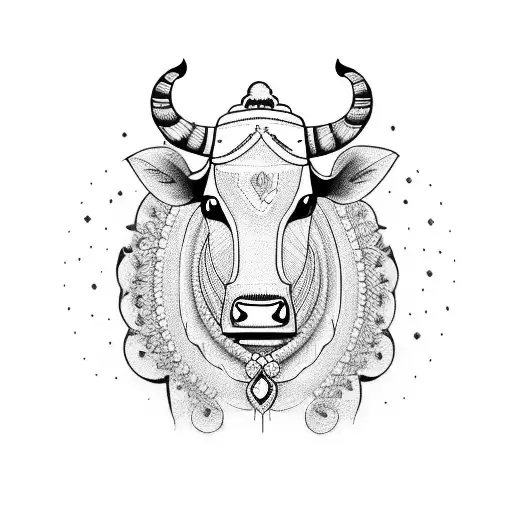 Happy Indian Cow