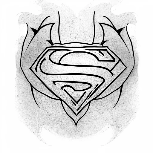 Superman With Dragon