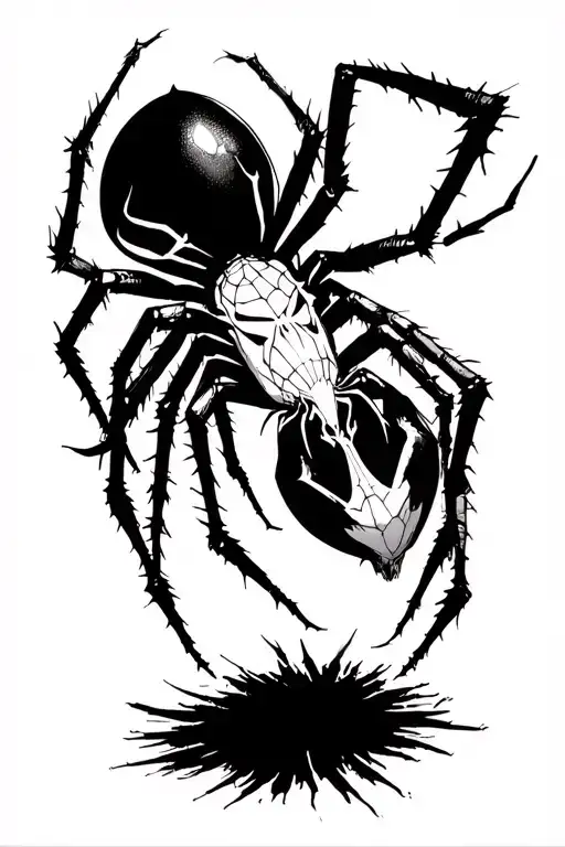 Phantom Troup Spider With Glitch Design Of Spider In Across The Spider Verse