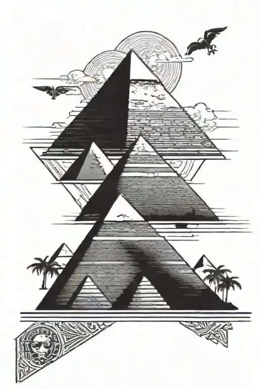 Egyptian Pyramids And Symbols Incorporated