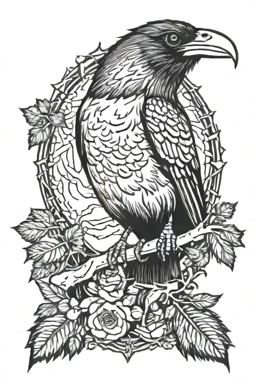 Small Arm Northic Runes Raven Forest