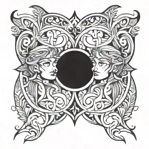 Gemini And Virgo Tribal