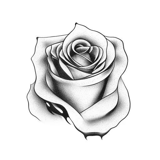 Dagger Black Rose