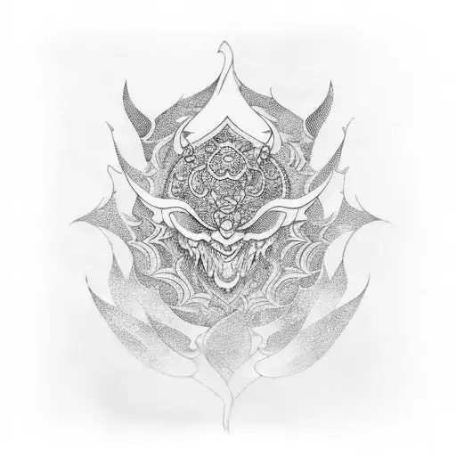 Ornate Wing Japanese Style