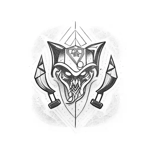 Police Blue Line Dagger