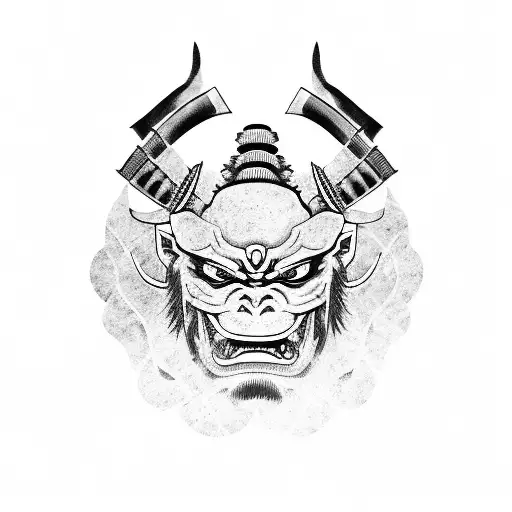 Oni Mask Samurai