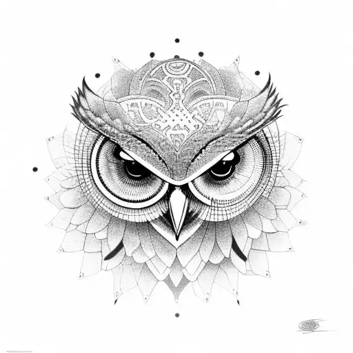 Owl From Song's Ohia's Album Cover Of Farewell Transmission