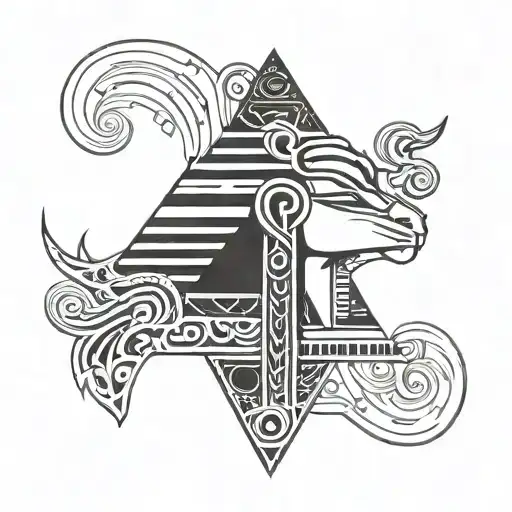 Khonshu Egyptian God Symbol