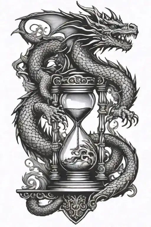 Dragon Hourglass