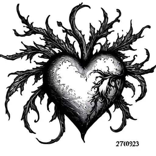 Heart Organe With Date 270923