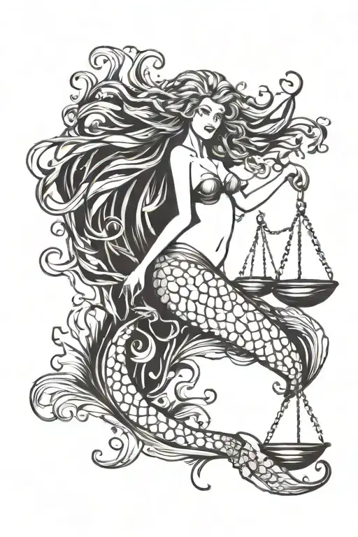 Libra Mermaid