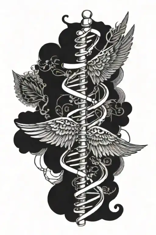 Dna Turning Into Wings