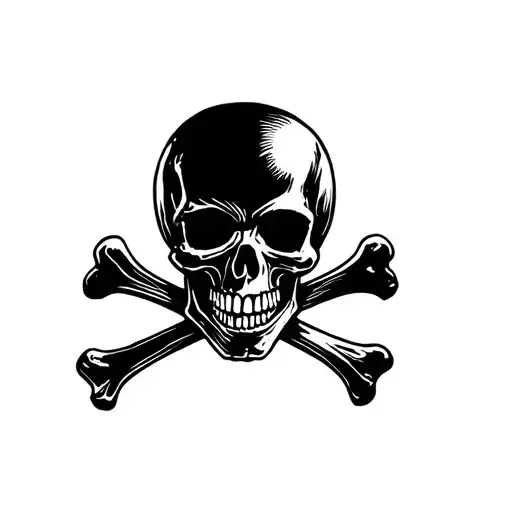 Death Skull With Crossbones