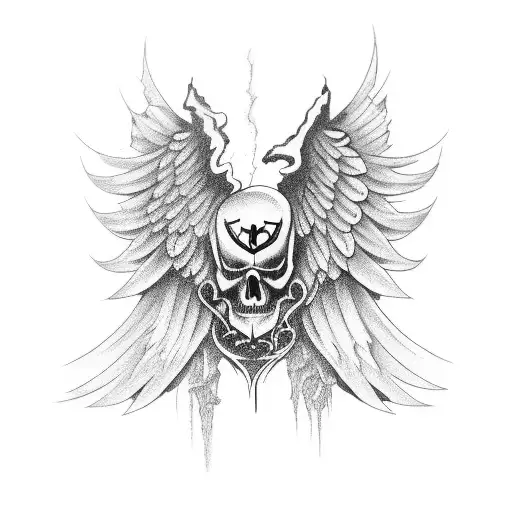 Fallen Angel With Knife