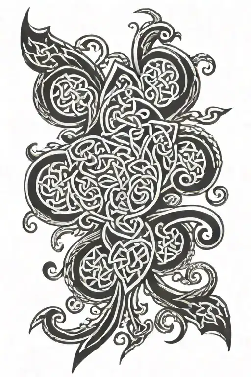 Celtic And Leave Sleeve