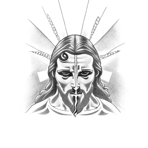 The Sinner In Front Of Jesus