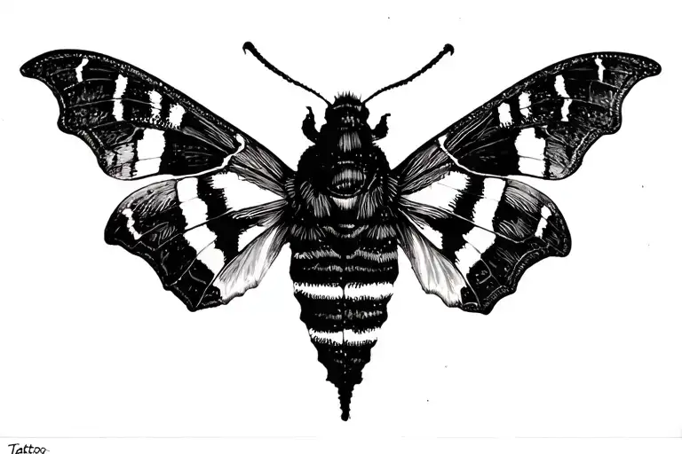 Rorschach Inkblot Moth
