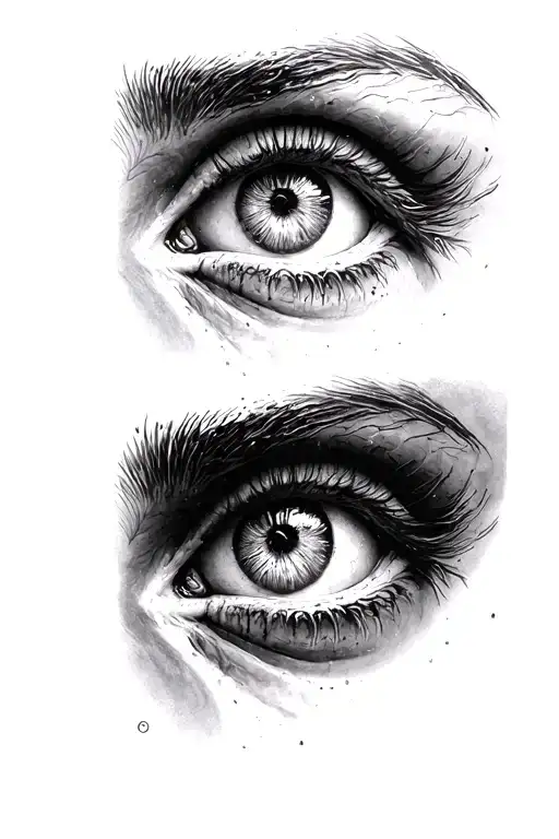 Eyes Scary Realism
