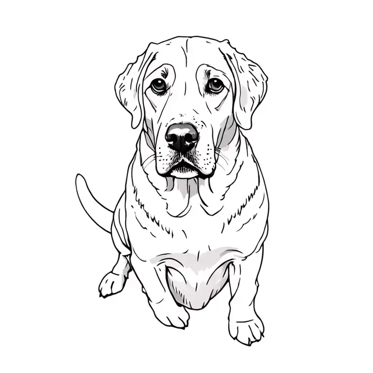 A Labrador Retriever