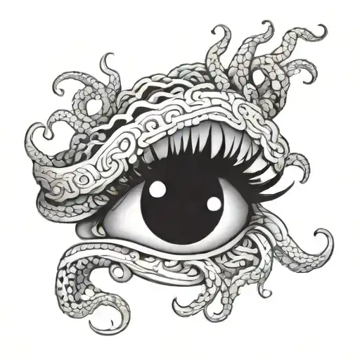 Medusa Blank Eyes