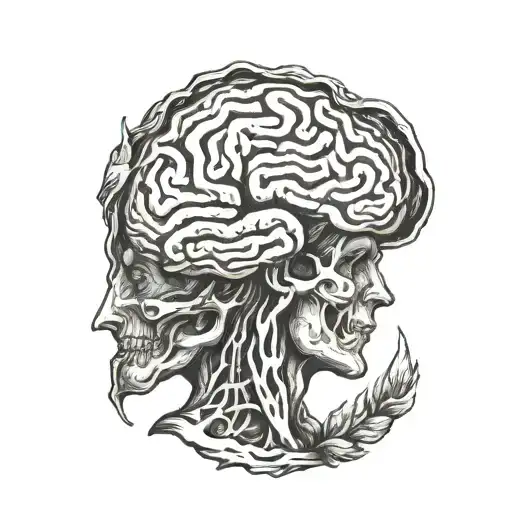 Atlas Carrying A Brain