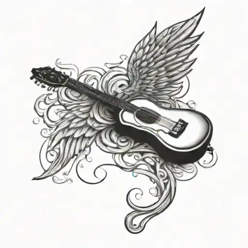 Winged Guitar