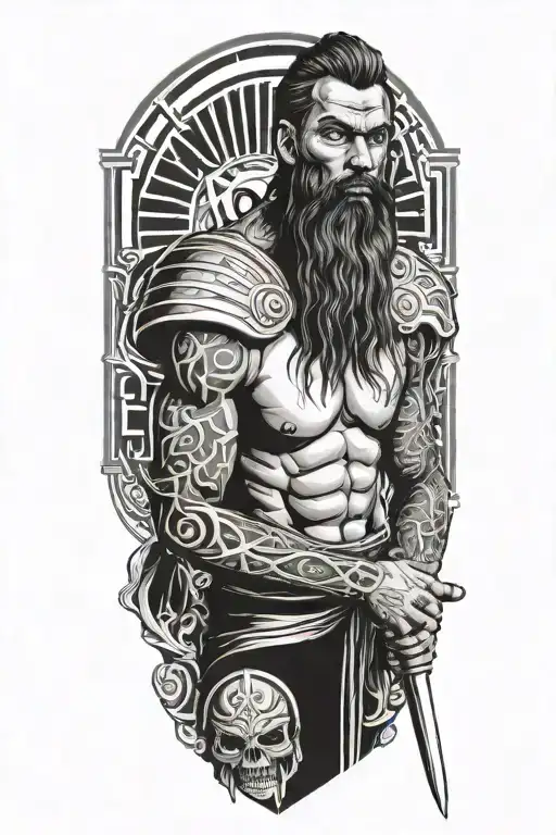 Real Madrid Warrior Holding A Sign That Says Defendamos El Trono Conquistamos La Gloria