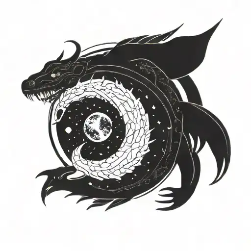 Ouroboros Space Themed