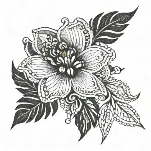 Incorporate Intricate Beading Patterns Into A Floral Design Inspired By Ojibwe Culture