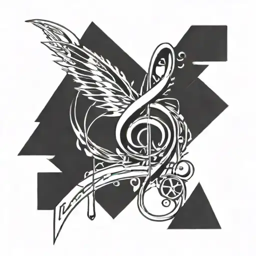 Incorporate Metal Music Notes Into A Unique Design