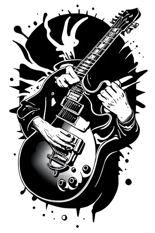 Piston Playing Guitar