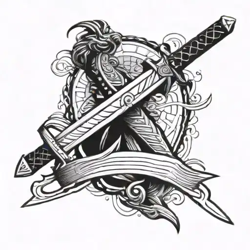 Samurai Runic Sword