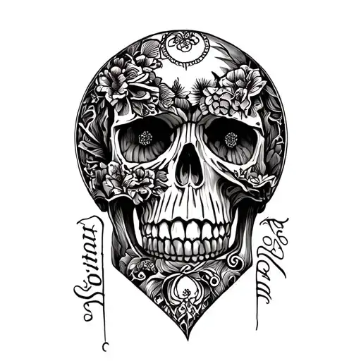 Skull Adorned