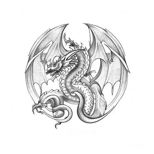 Nordic Dragon Armband