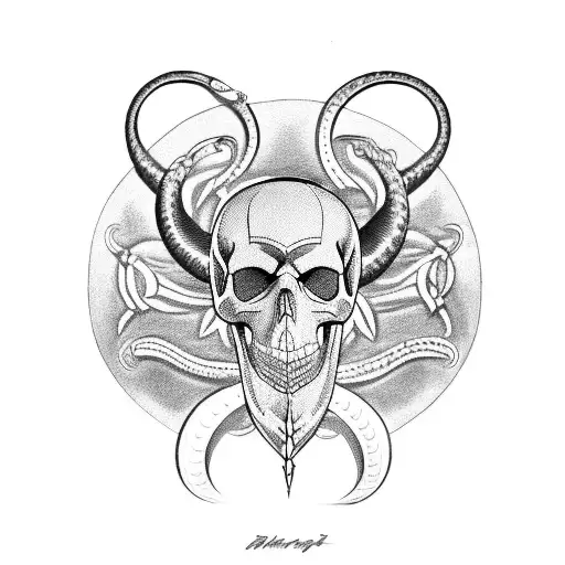 Gucci Snake And 1939 Birth Year With Skull