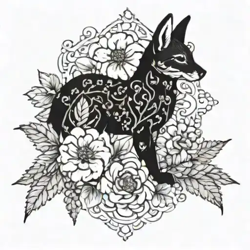 Incorporate A Floral Design With Elements Of The Client's Favorite Animal