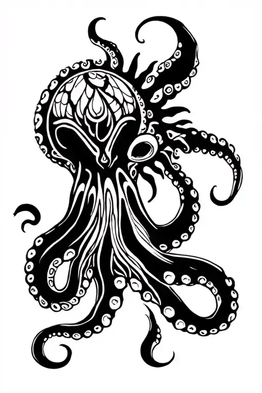 Polynesian Octopus Sea Sun Water