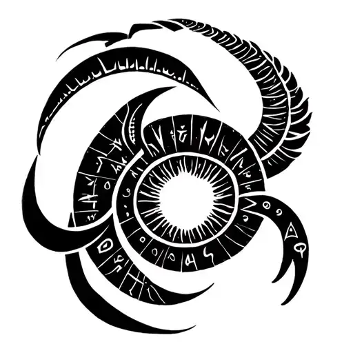Zodiac Symbol Capricorn Symbol
