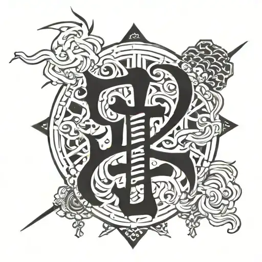 Traditional Chinese Characters Surrounded