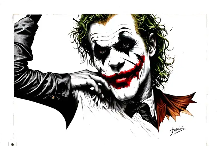 Harllie Quinn Joker Heath Ledger