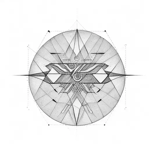 Circle With Geometrical