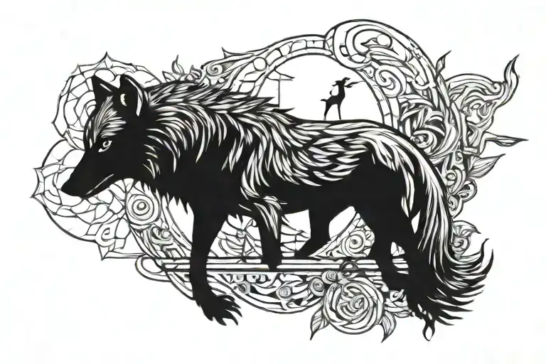 Wolf And Crow